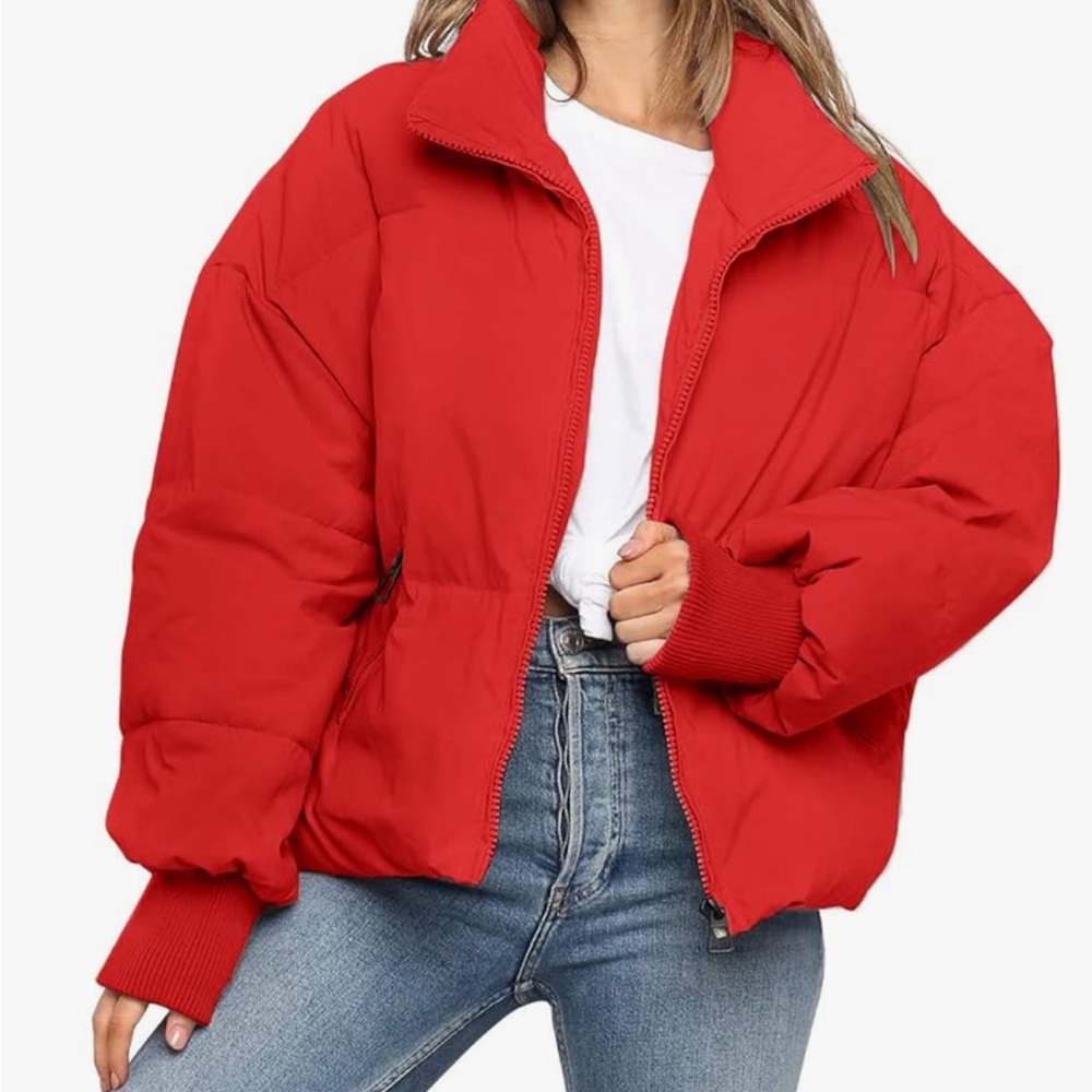 Red Winter Coat